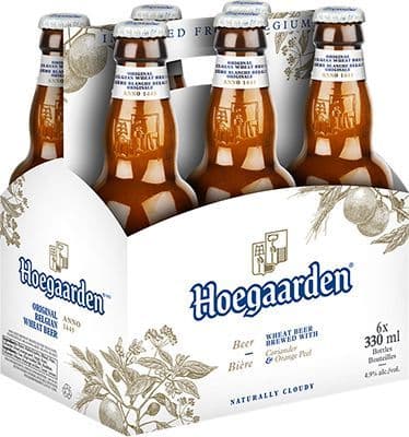 HOEGAARDEN 6 BOTTLES (6 x 330ml)