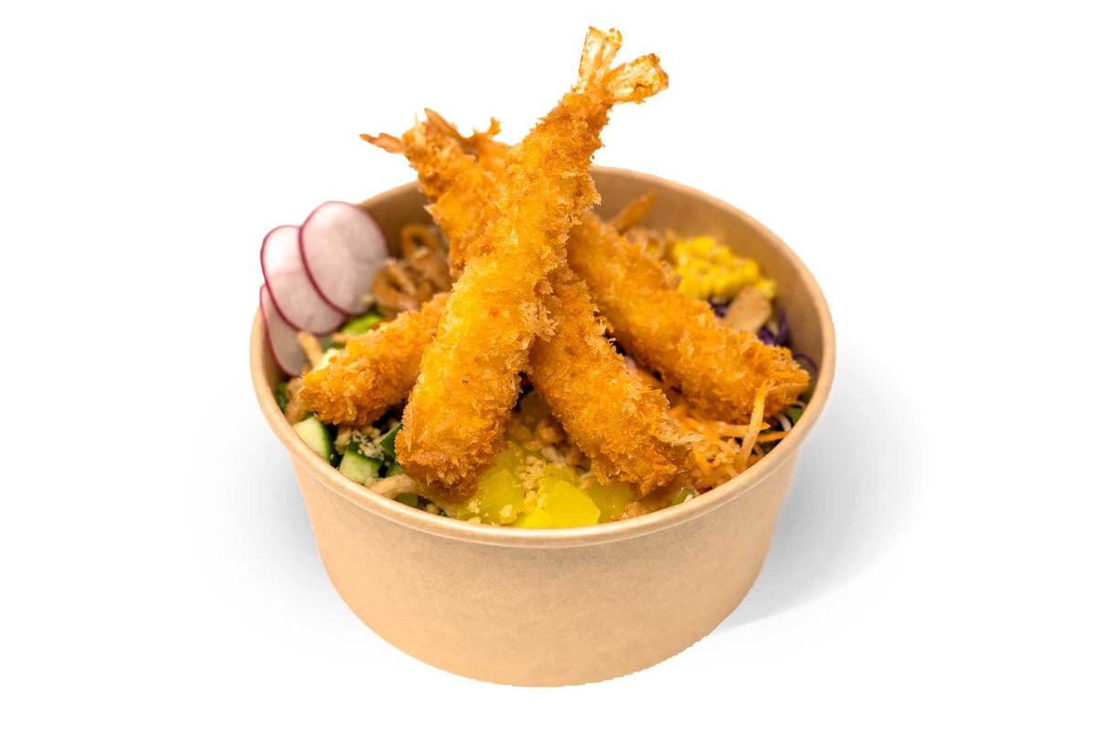 Poké Tempura Crevette / Tempura Shrimp Poke