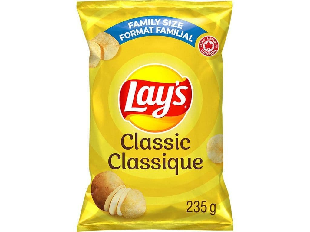 Lays Classic Potato Chips 235g