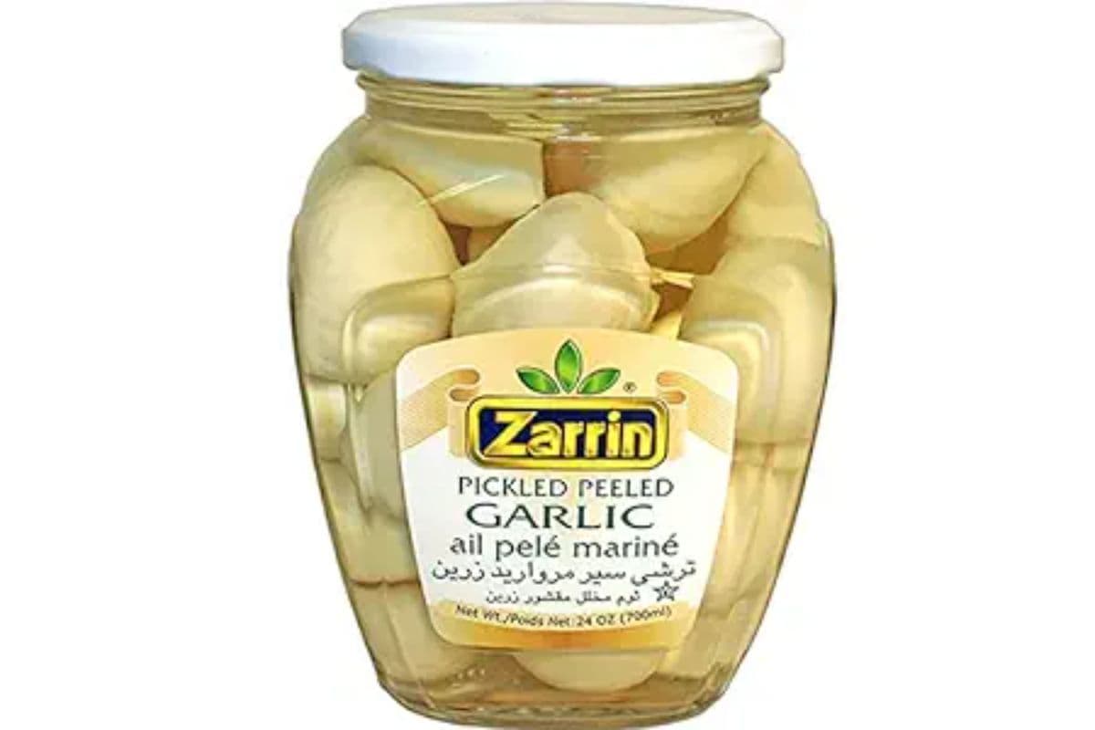 Zarrin Pickled Peeled Garlic