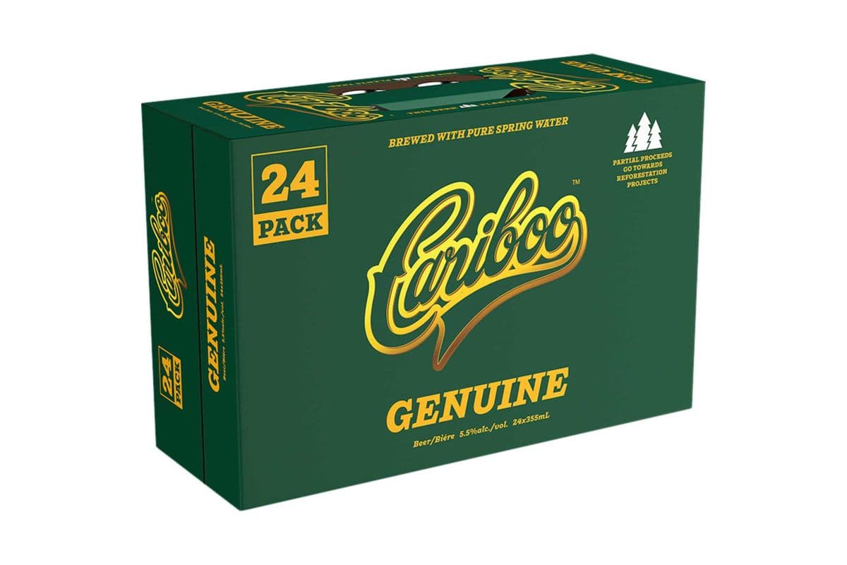 Cariboo Genuine Draft (24 x 355 ml Cans)