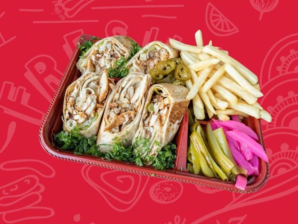 Chicken shaw Saj/Meal