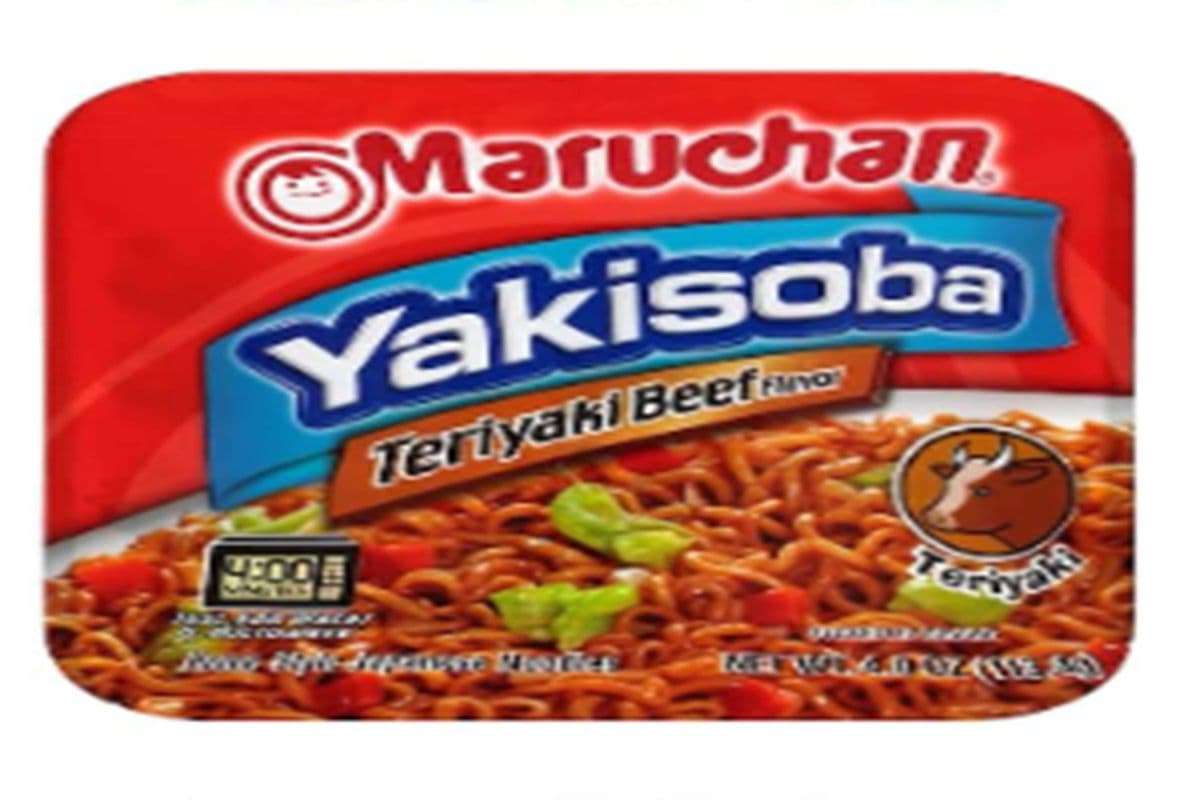 Maruchan yakisoba teriyaki beef