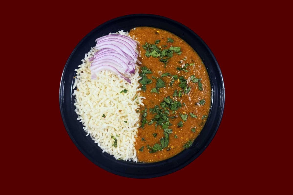 Kaddu Khatta Rice Bowl