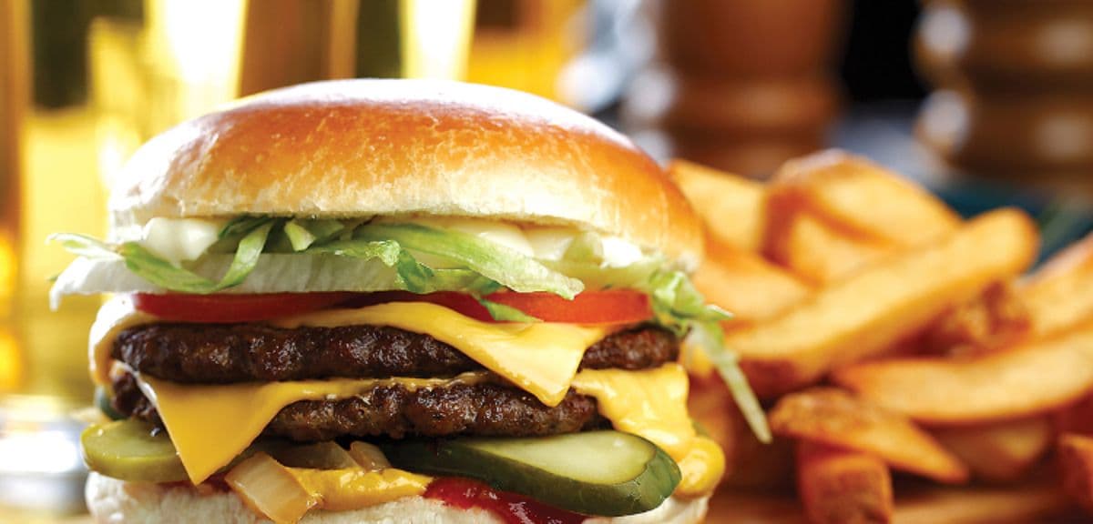 Signature Double-Smashed Cheeseburger
