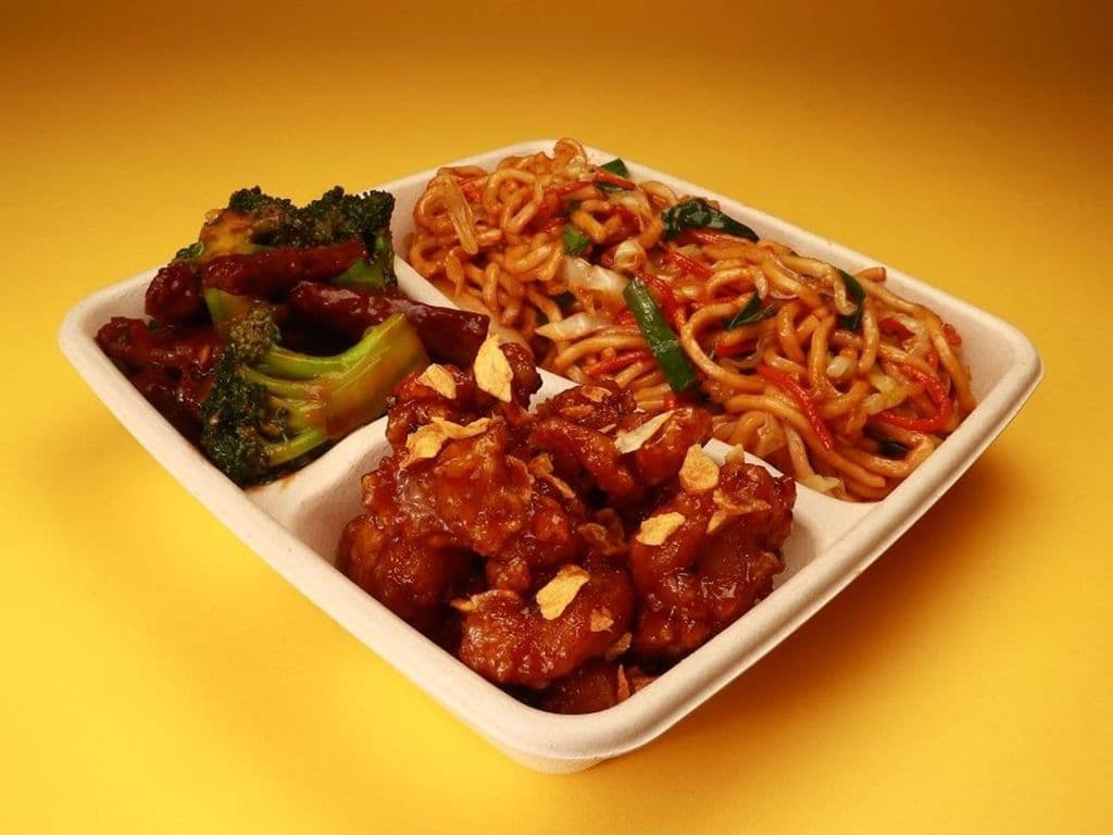 TWO ENTRÉE + SIDE MEAL