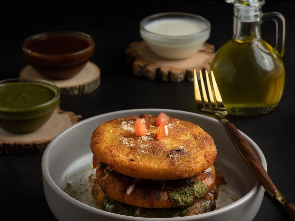 Aloo Tikki Chaat