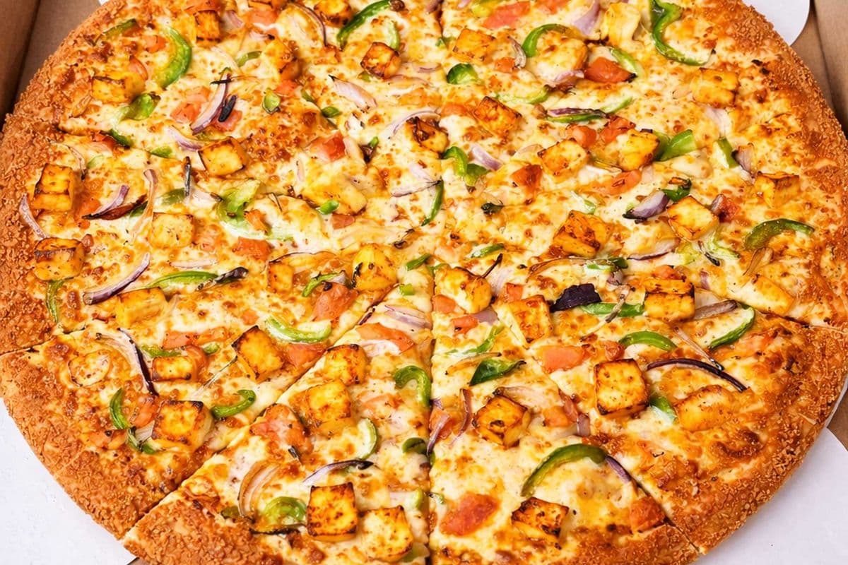 3. Butter Chicken or Butter Paneer Pizza-16" Extra Large