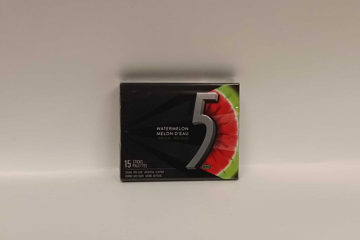 Wrigley's 5 Gum - Watermelon - 15 Sticks
