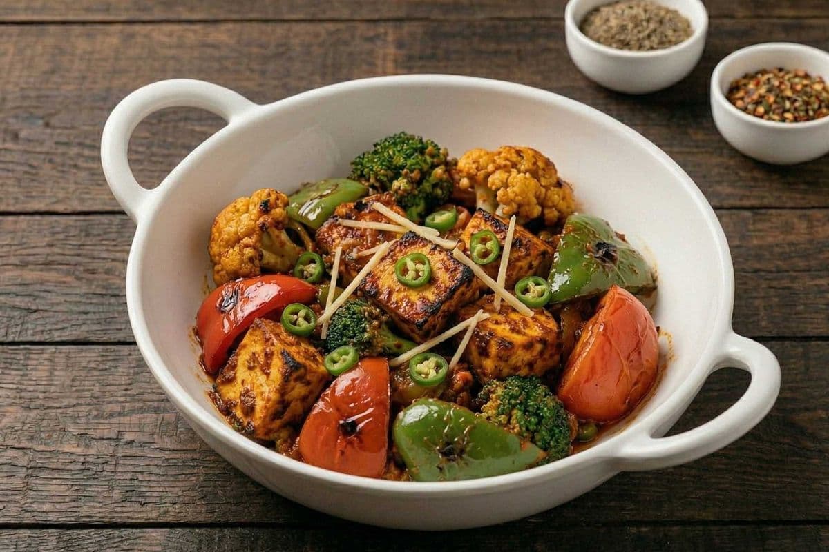 Vegan Tandoori Grilled Vegetable