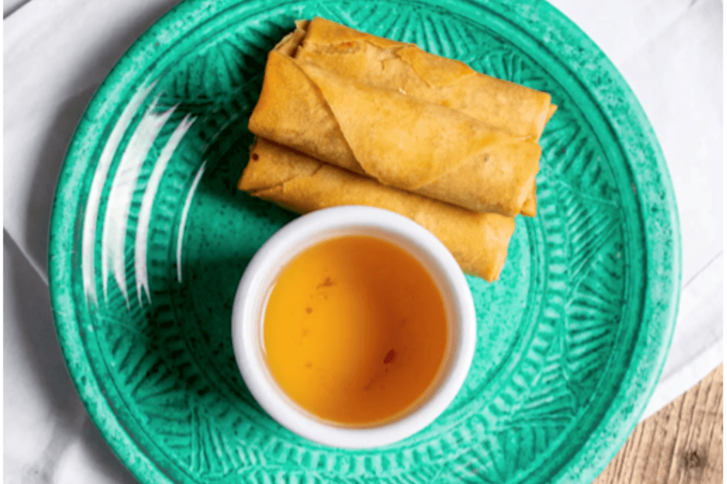 Rouleaux frits végé (trois mcx) / Veggie Fried Rolls (Three pcs)