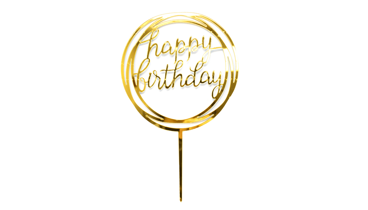 Happy Birthday Topper