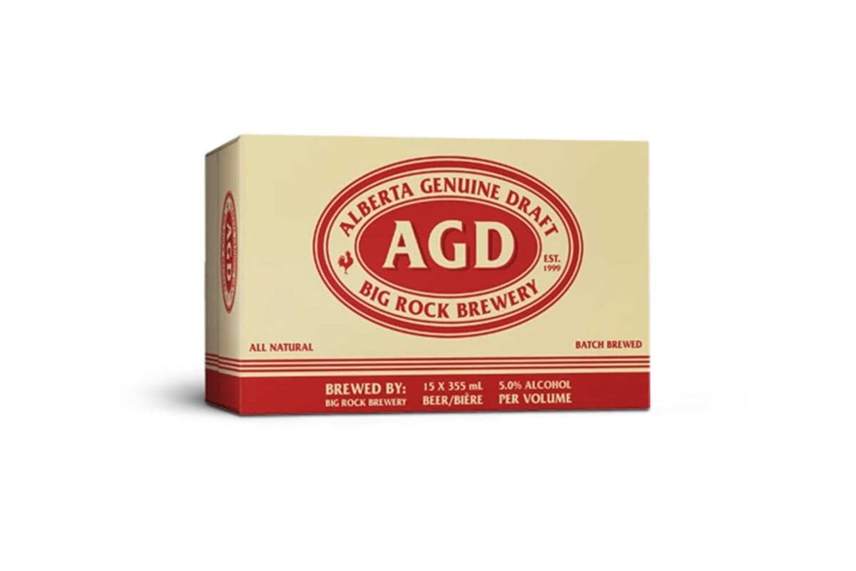AGD Alberta Genuine Draft (15 Pack) (15 x 355ml)