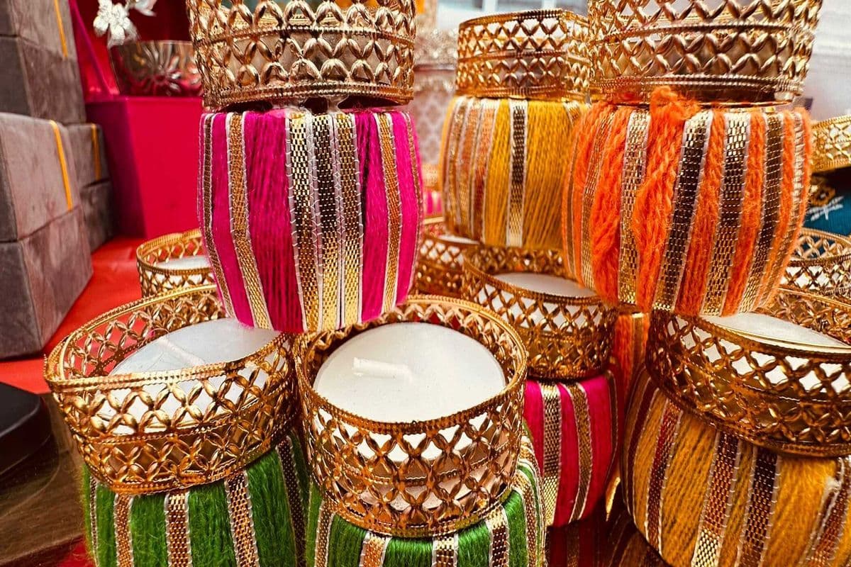 Dholki Style Diya