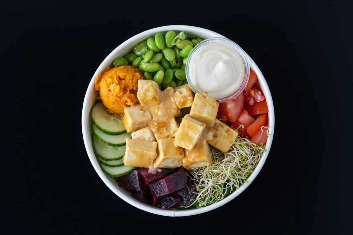 Miso Lemograss Tofu Bowl