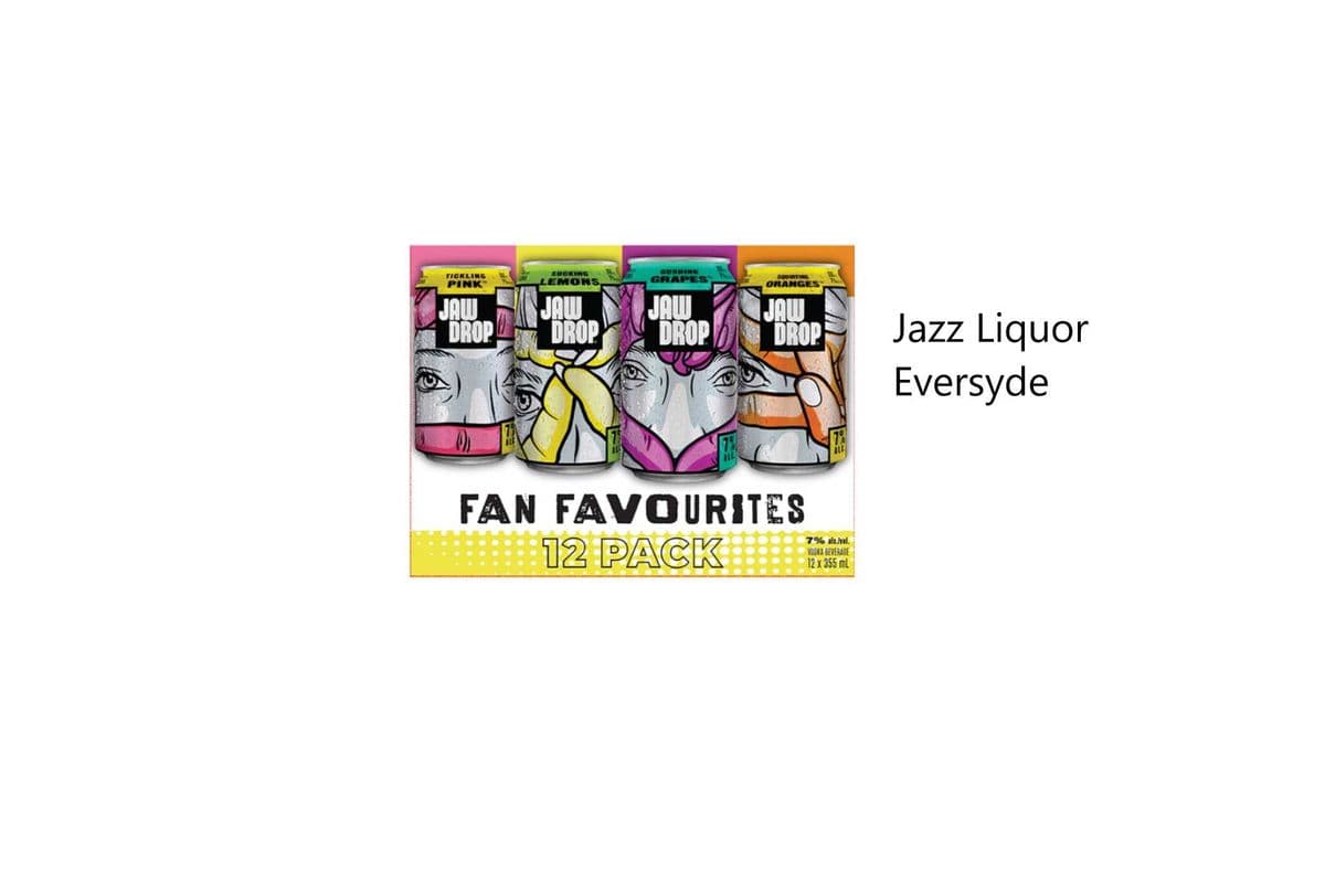 JAW DROP FAN FAVOURITES VARIETY PACK (1 x 12×355ML)
