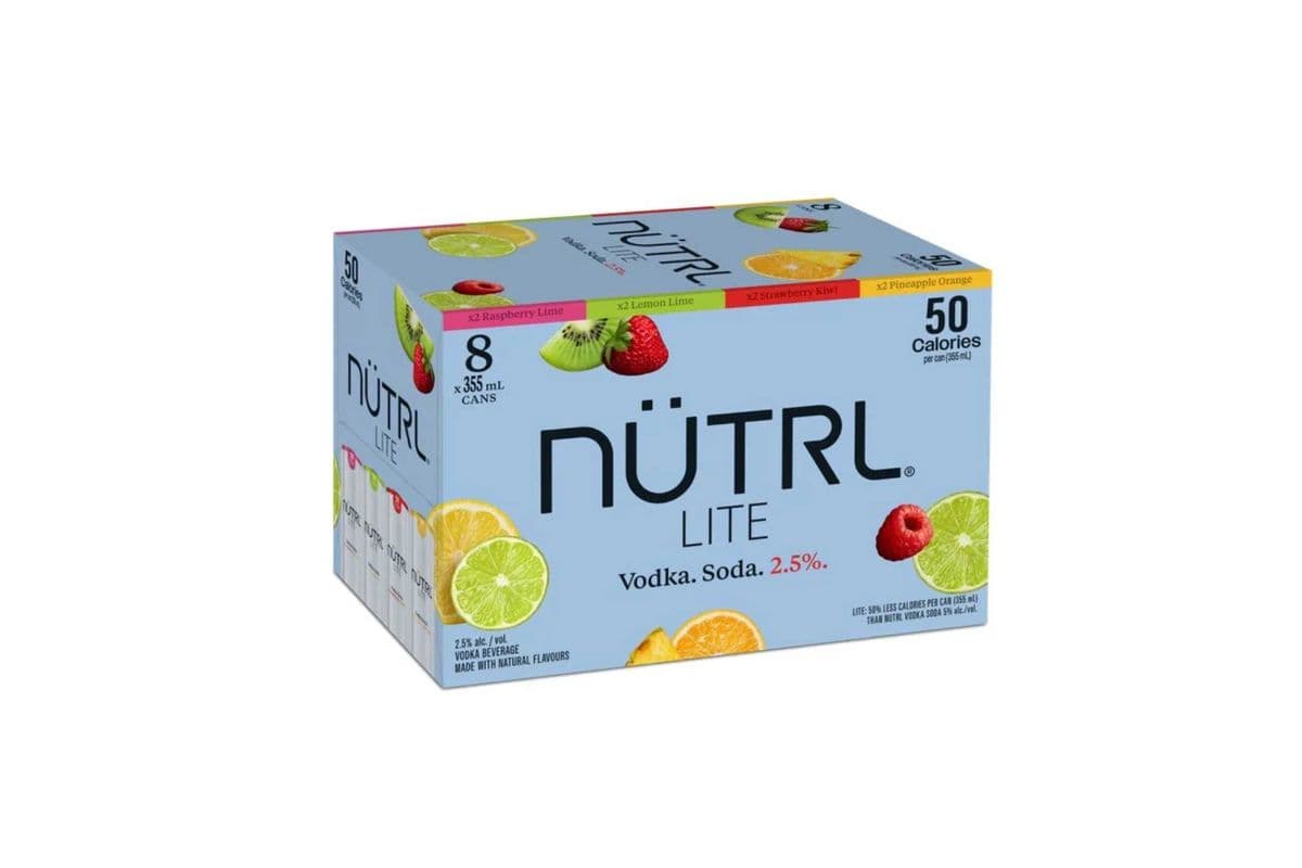 Nutrl Lite Variety Pack (8 x 355mL Cans)