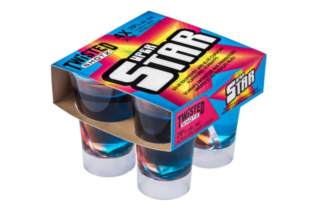 Twisted Shotz - Super Star (4 Pack)