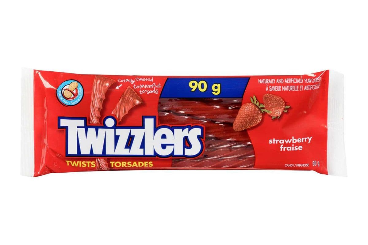 Twizzlers Twists - Strawberry (90g) (300 Cal)
