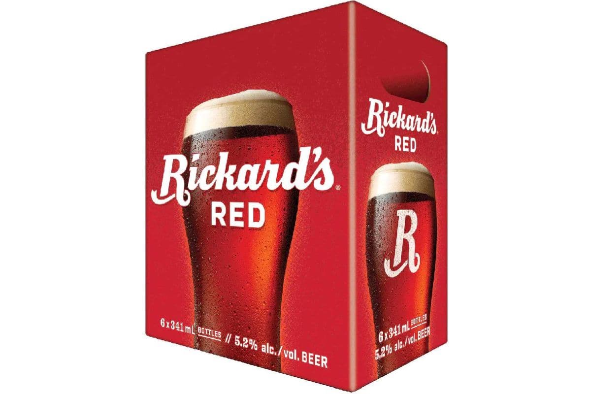 Rickards Red (12 Pack Bottles) (6 x 341 ml)