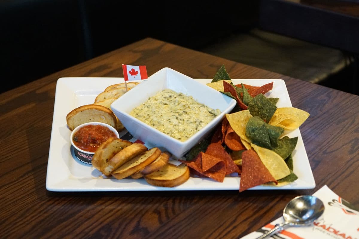 Offside 3-Cheese Spinach Dip