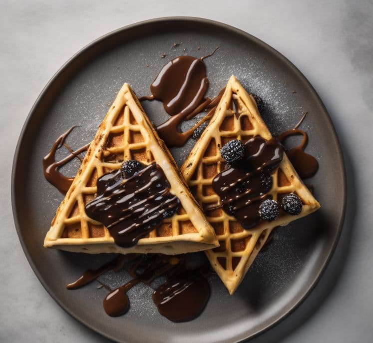 Dark Chocolate Waffle