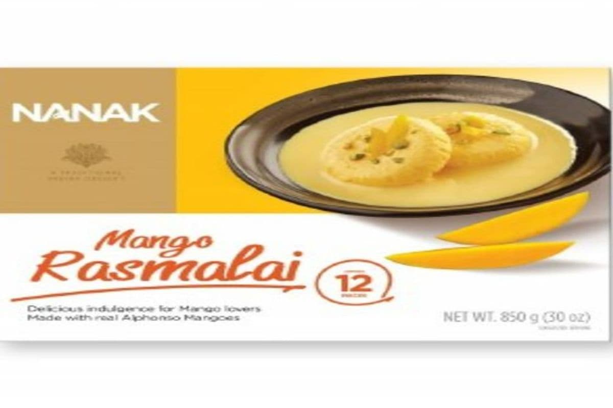 Nanak Frozen Mango Rasmalai (850g)