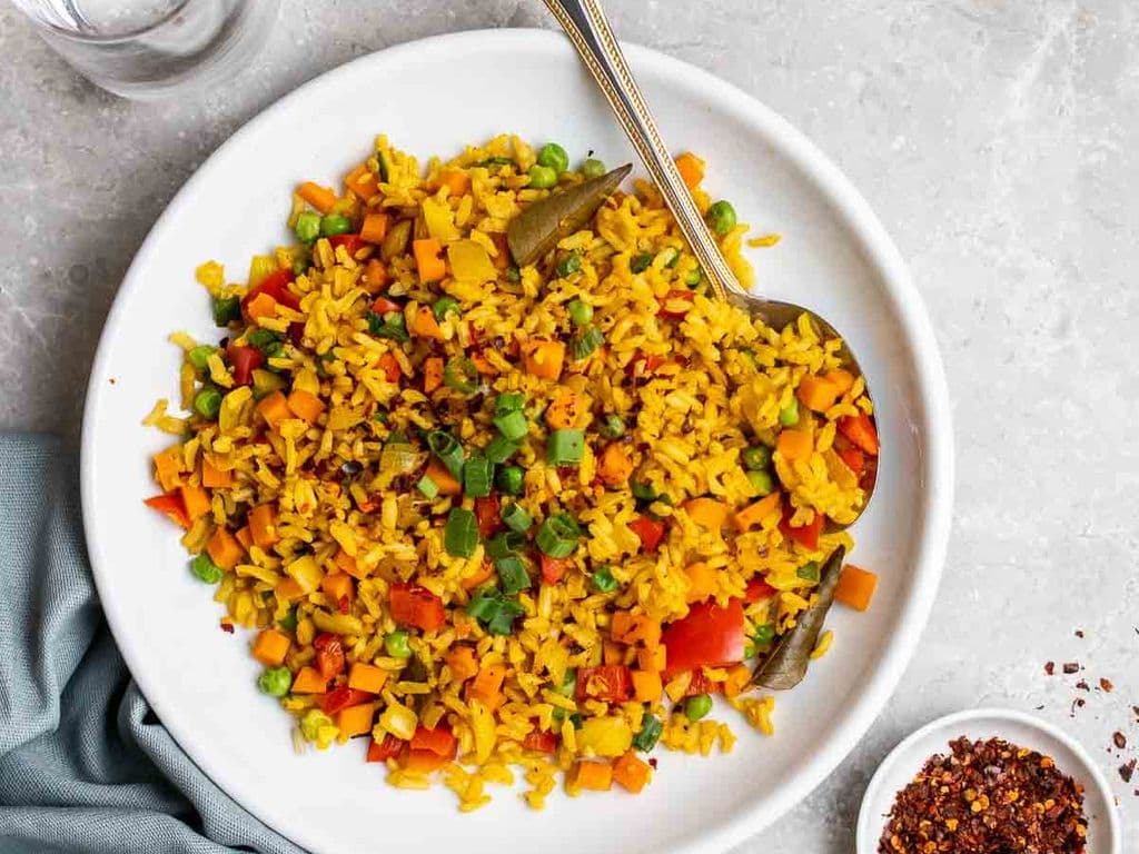 Flaming Rice