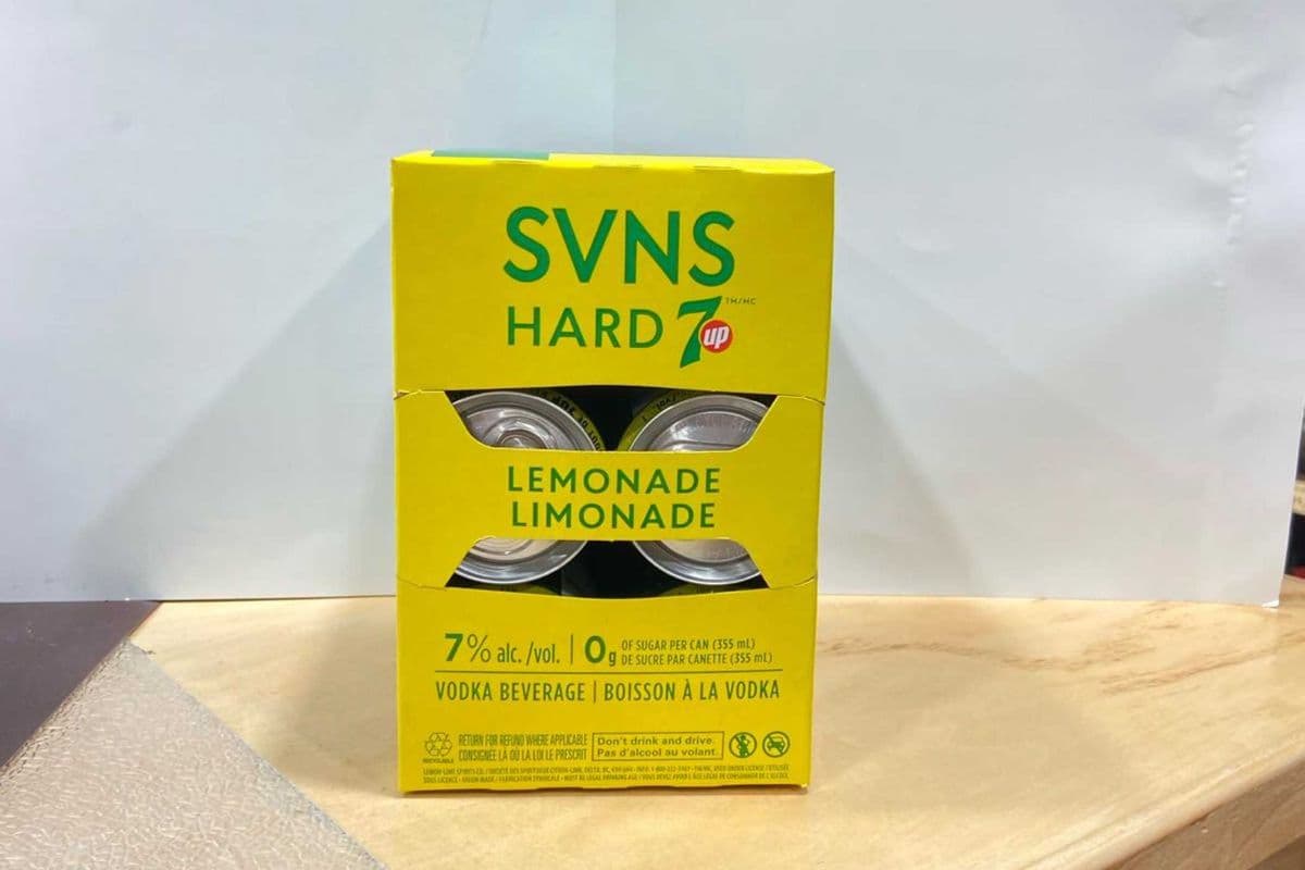 SVNS HARD 7UP LEMONADE 6X355ML (1 x 6X355ML)