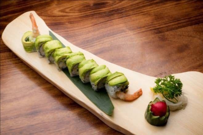 Green Dragon Roll (4 pcs) *509*