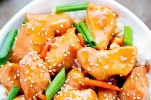 53. Mongolian Chicken and Vegetables
