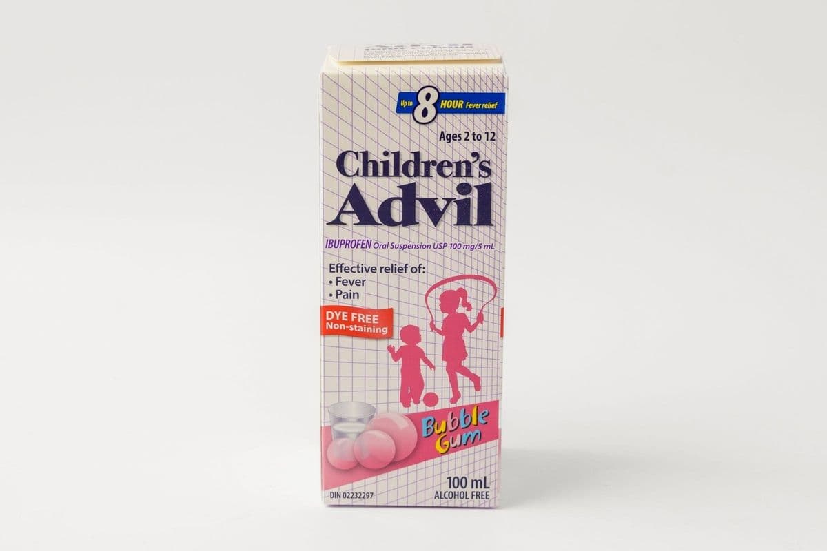 Advil Children's Fever/Pain Bubblegum (100ml)