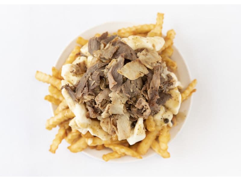 Poutine méchoui moyenne / Méchoui Poutine Medium