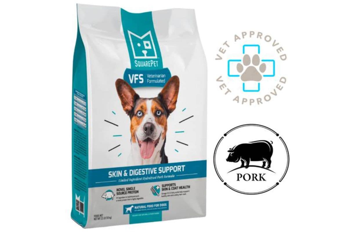 SquarePet - Skin & Digestive Support Dry Dog Food (22 lbs)