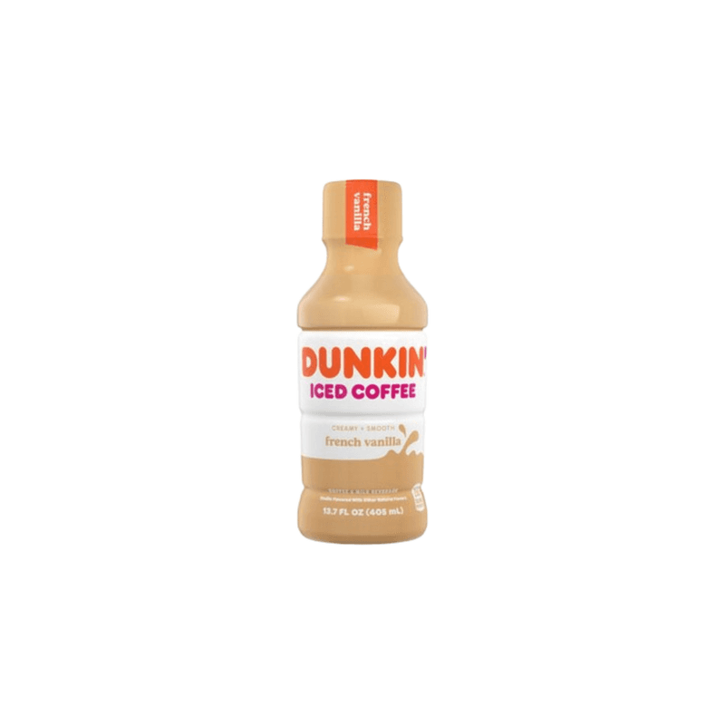 French Vanilla Dunkin’ Donuts Iced Coffee - USA (13.7fl oz)