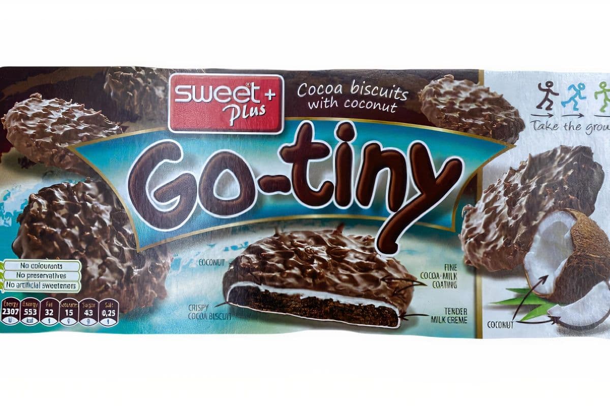 Sweet Plus biscuits au noix de coco (130 g)