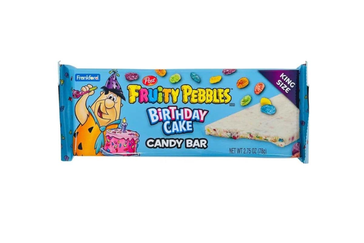 Fruity Pebbles Birthday Cake King Size Candy Bar