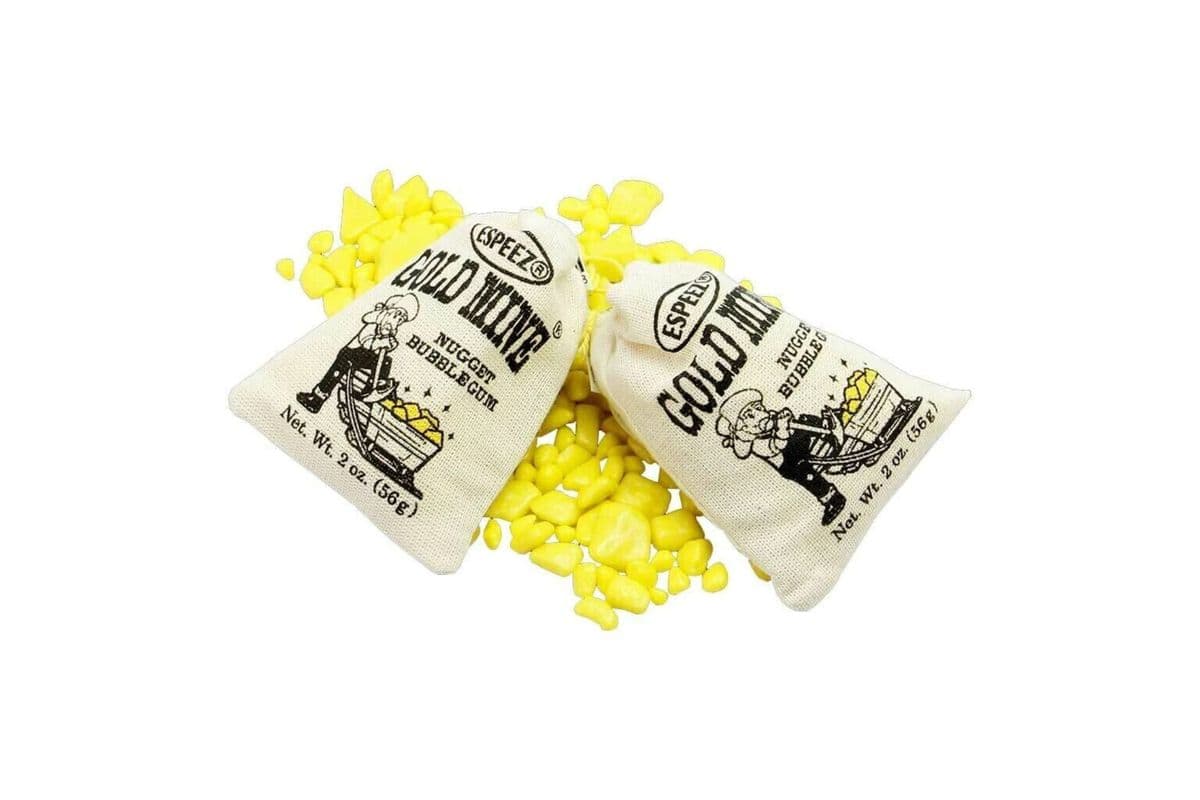Gold Mine Nugget Bubble Gum (56 g)