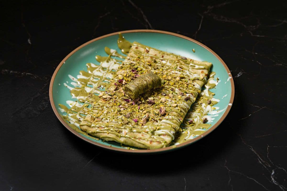 Crêpe Pistachio Royale