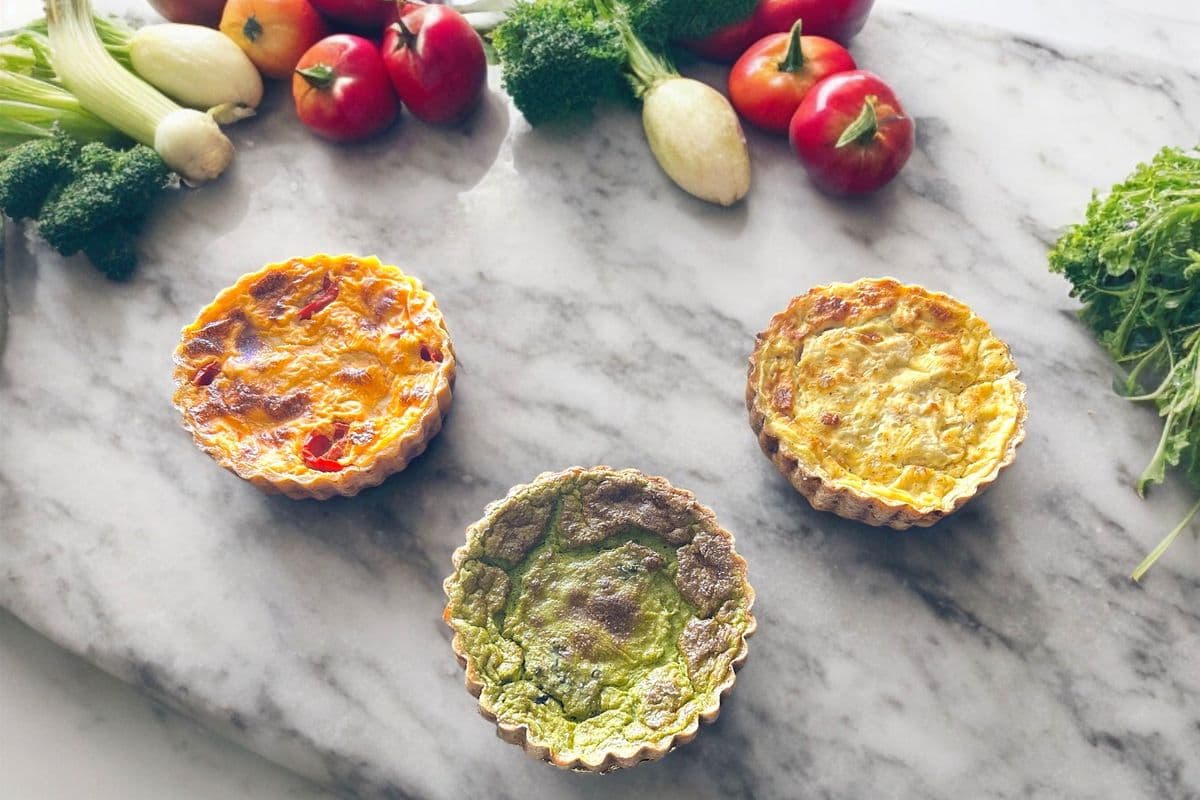Turkey Quiche (4")