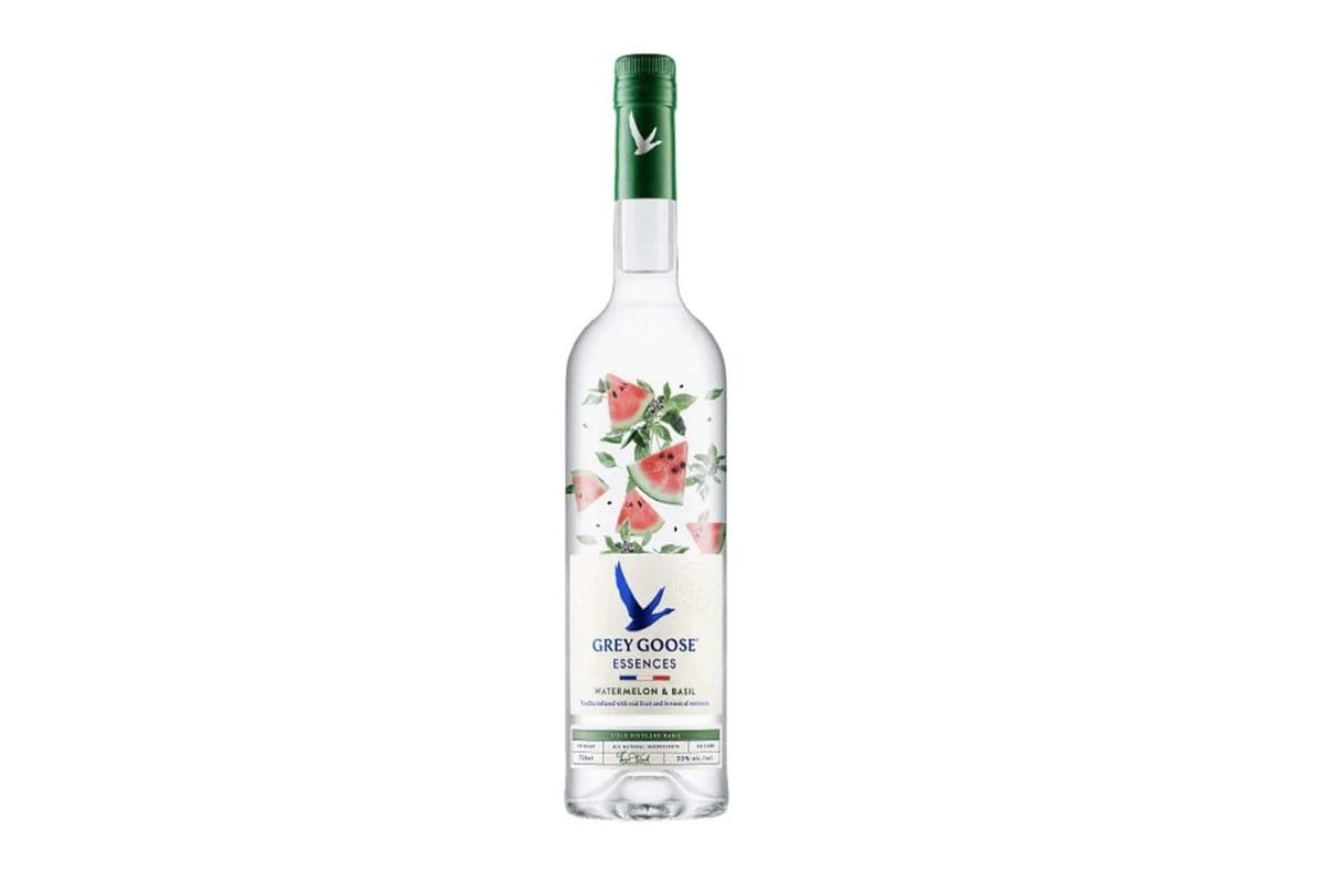 GREY GOOSE ESSENCES WATERMELON & BASIL 750ML (1 x 750ML)
