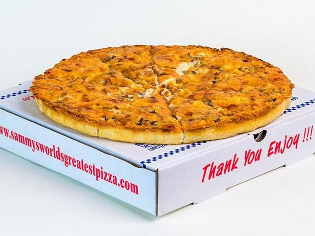 Chicken Alfredo Pizza