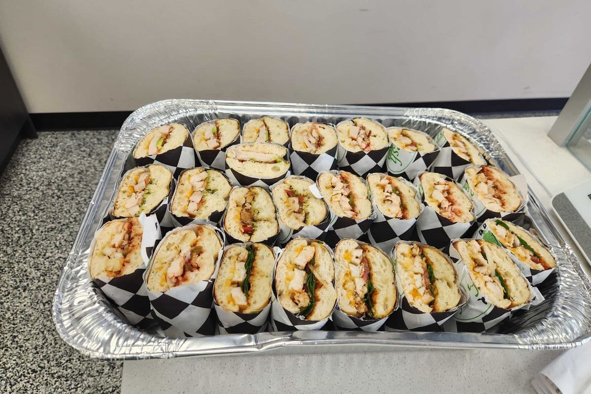 6 Pcs Panini or Wrap ( Except Chipotle steak panini or wrap)