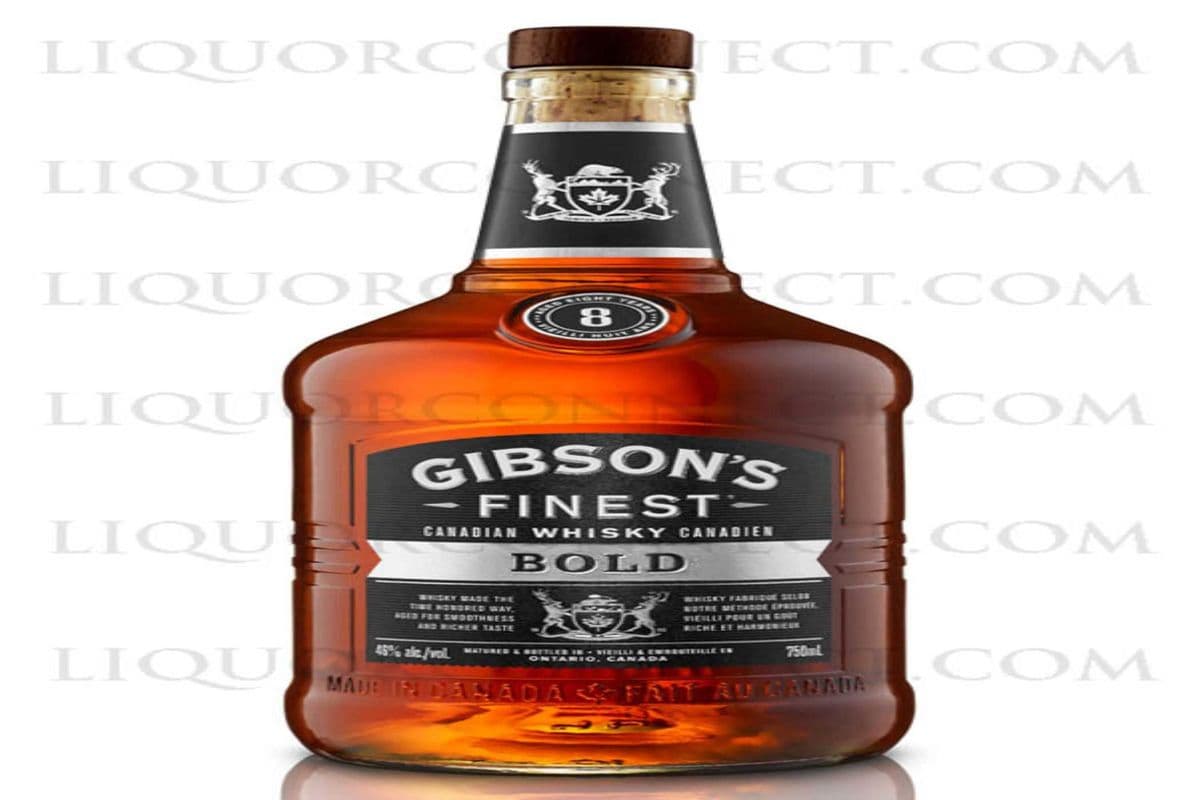 GIBSON'S FINEST BOLD 8 YEAR OLD 750 ML (1 x 750 ML)