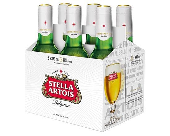 STELLA ARTOIS 6 BOTTLE (6 x 330ml)