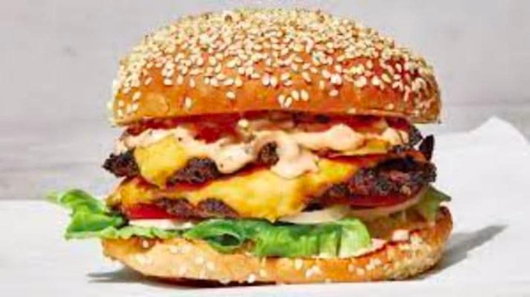 Smashed Triple Burger