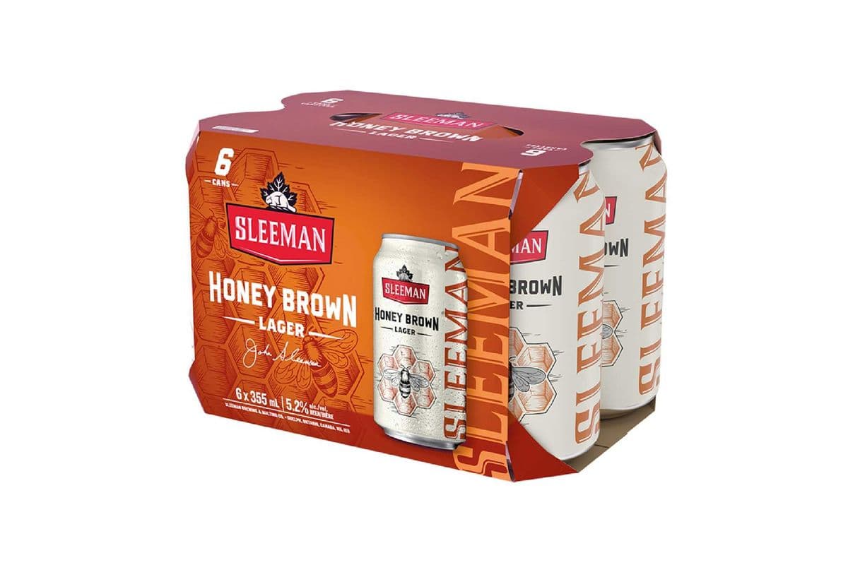 723269. SLEEMAN HONEY BROWN (6 x 355ML (CANS))
