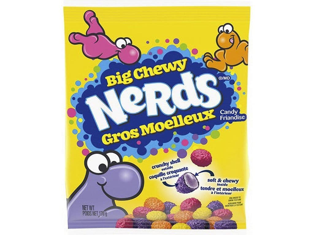 Nerds Big Chewy 170g Candy Bag