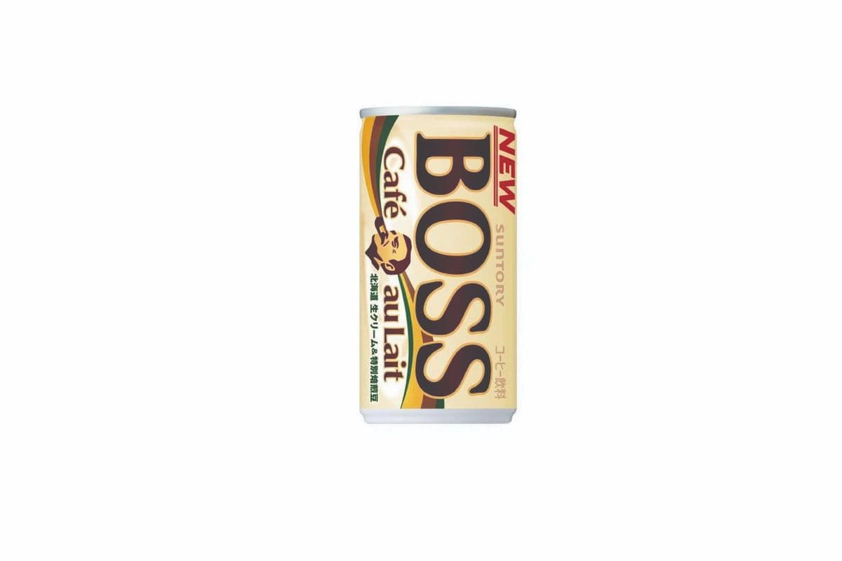 Boss Coffee Cafe au Lait