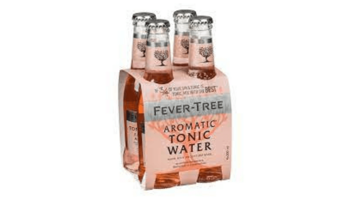Fever Tree - Eau Tonique Aromatique/Aromatic Tonic Water 4x200mL